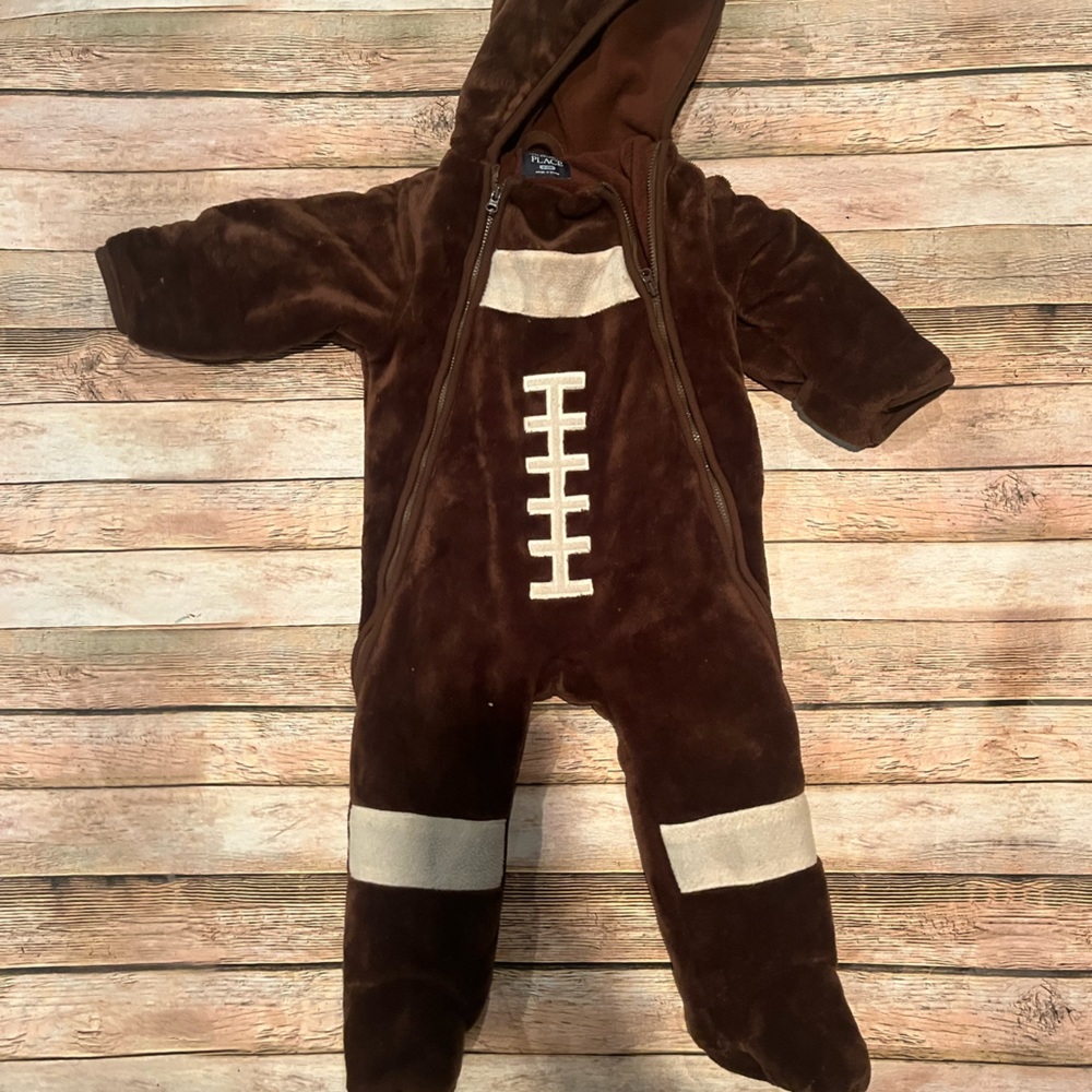 Football winter infant suit
